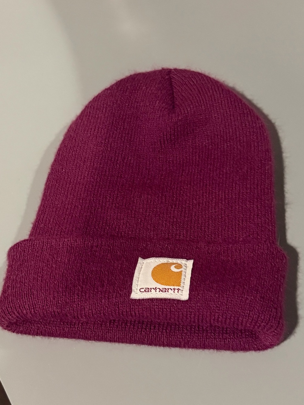 Carhartt Toddler Plum Rib Knit Beanie - One Size Fits Most